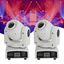 2Pcs Moving Head 120W 8Gobo Stage Lighting RGBW LED DJ DMX Beam Bar Party Light