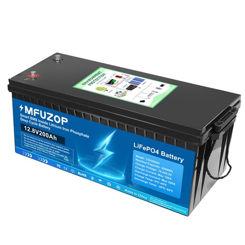 12V 200Ah LiFePO4 Lithium Battery 15000+ Deep Cycles Solar 10-Year Lifetime RV - Picture 14 of 17