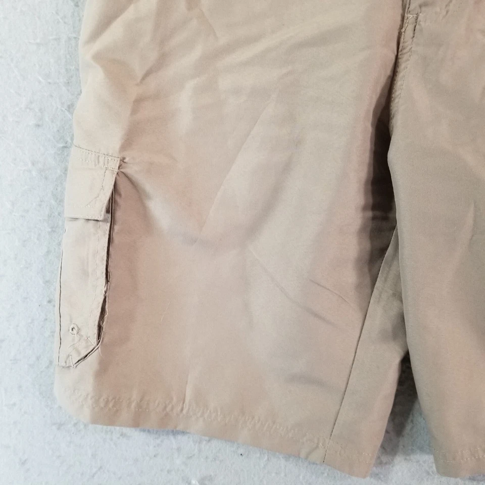 Burnside Carga Senderismo Pantalones Cortos Hombre 34x10 Beige Ligero Dri-Fit Exterior Foto 4 de 4