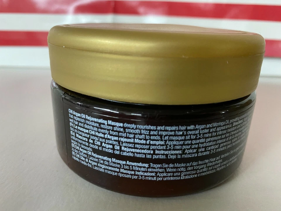 CHI Argan Oil Plus Moringa Oil Rejuvenating Mask 8 oz - Image 4 of 4
