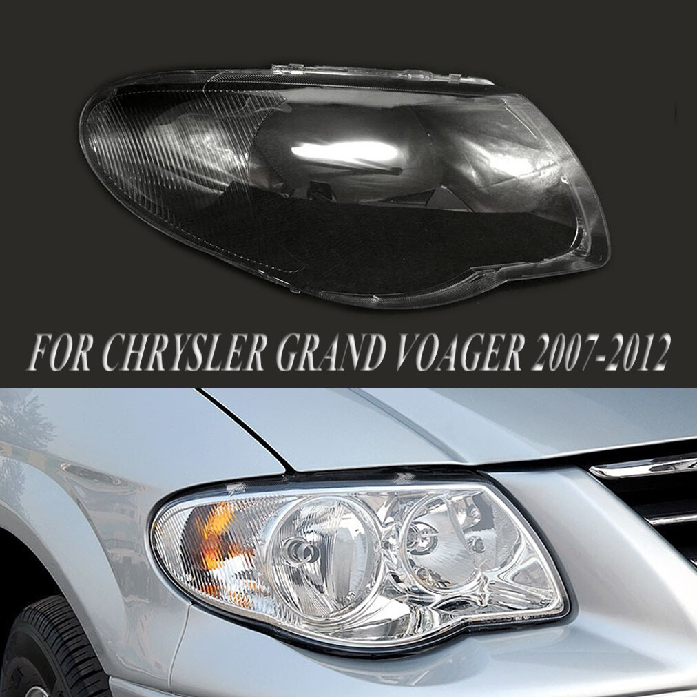 Fit For Chrysler Grand Voager 2007-2012 Transparent Headlight Cover Lens Right