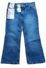 Wrangler Five Star Relaxed Bootcut Jeans Light Wash Blue Boys Size: 4R