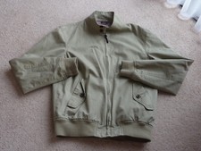 MENS ONFIRE BEIGE LIGHT WEIGHT BOMBER JACKET SIZE M GUC