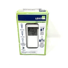 Leviton VPT24-1PZ Decora 24-Hour Programmable Timer 120Vac 3 Color options