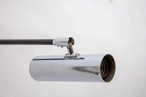 Italiano Metal Cromo Ajustable Luces de Pared 1960 Estilo Stilnovo Aplique de... - Imagen 8 de 21