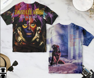 David Lee Roth Eat 'em And Smile Album Cover AOP 3D T-shirt