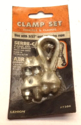 Lehigh Clamp Set Thimble and Clamp 7300 030721049781