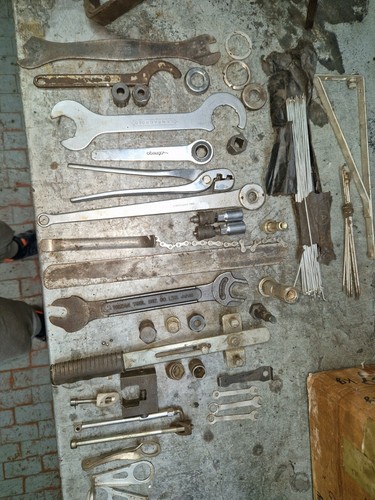 Kit Bicicletta Riparazione Estrattore Attrezzi Strumenti Pedale vintage  anni 70 | eBay
