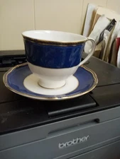 Wedgwood Crown Sapphire Cup(s) & Saucer(s)  MINT