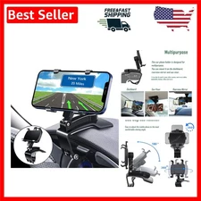 Adjustable Car Phone Mount - 360° Rotating Mount for 4-7" Smartphones