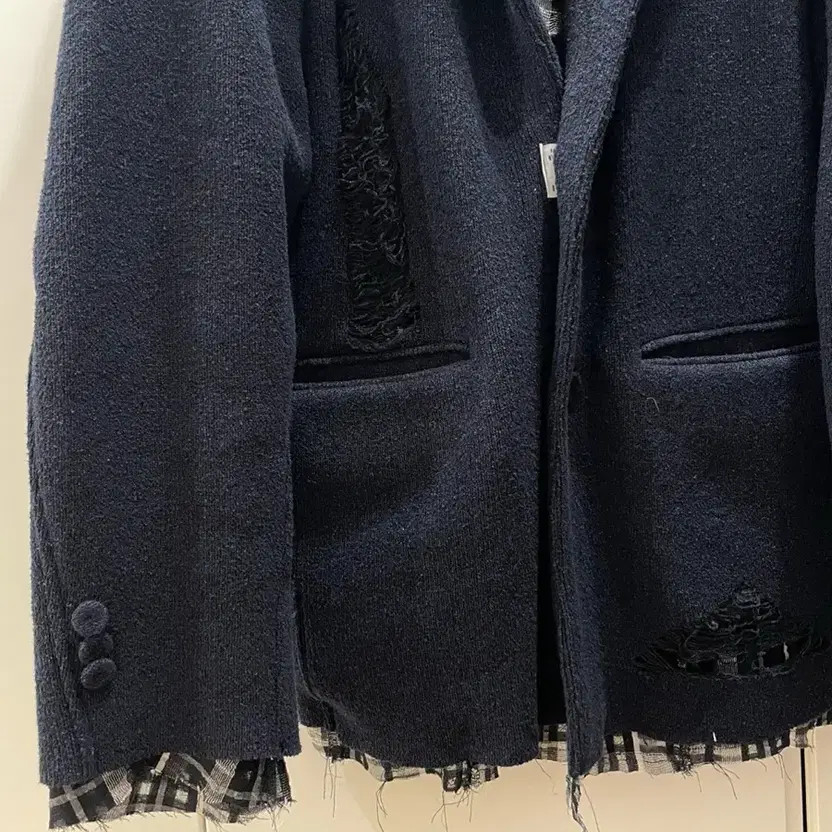 Ader Error Knit Jacket Unique Design Relaxed Fit - image 7