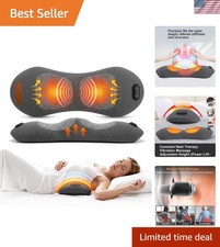 3 in 1 Back Massager, Electric Lumbar Support...