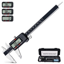 Precision 6-Inch Digital Caliper with Large LCD Screen & Auto-Off Feature