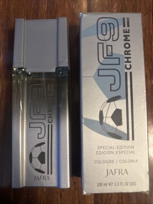 Jafra JF9 CHROME Cologne 3.3 FL OZ  New And Sealed