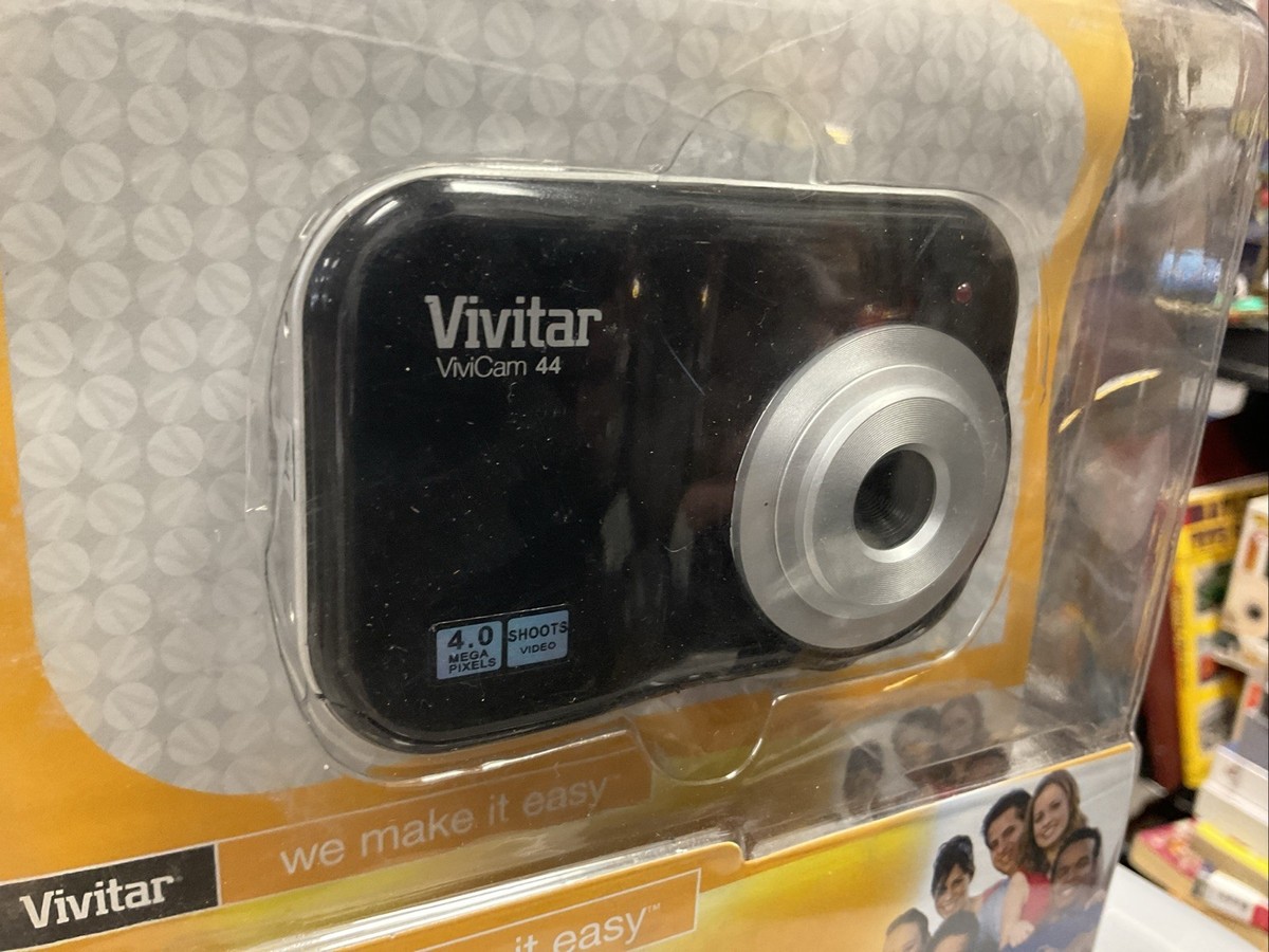 Vivitar ViviCam 46 4.1MP Digital Camera - Black for sale online | eBay