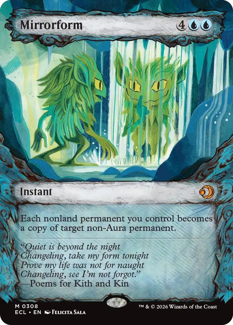 Mirrorform (Showcase) - 308 - Lorwyn Eclipsed - NM
