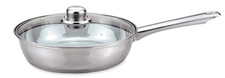 Sabichi 24cm Essential Frying Pan With Lid and Induction Base
