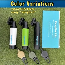 Golf Club Brush Steel Wire Groove Cleaner Cleaning Tool With Spray Water Bottle