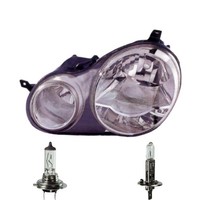Halogen Scheinwerfer Rechts H7/H1 FüR VW Polo Stufenheck Inklusive Lampen