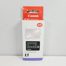 Canon Focusing Screen Ef • Precision Matte Grid Lines Interchangeable CZ6-9566