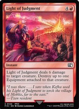 Light of Judgment 144 Final Fantasy Magic the Gathering