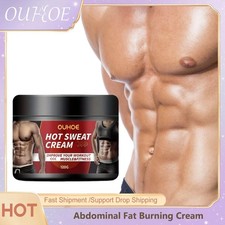 2x Hot Cream Fat Burner Loss Weight Belly Slimming Fitness Body Sweat Gel Cream