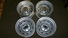 1973-1991 Chevy GMC 4X4 Truck 4-15x8" Restored 6 lug Rally Wheels #s Matching!