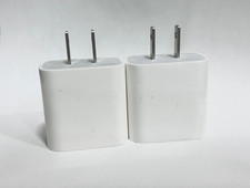 2 pcs, OEM Genuine Original Apple 20W USB-C Wall Charger Power ADAPTER Used