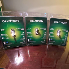 Lutron TGCL-153PH-WH LED+ Toggle Dimmer 1-Pol...