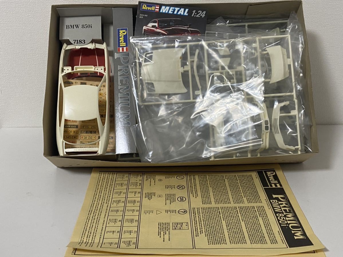 Revell BMW 850i ダイキャスト 1:24 Level Premium 1/24 Bmw 850I Plastic Model Revel Tamiya | eBay