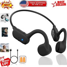 Bone Conduction Waterproof Sports Headphones - 12H Playtime  Bluetooth 5.4