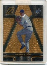 2005 Zenith - DEREK LOWE - Gold Artist's Proof #170 - DODGERS #d 22/50
