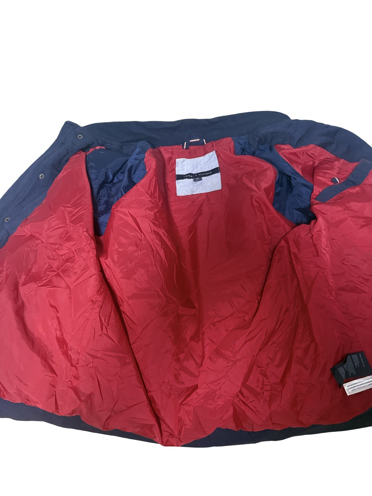 Tommy Hilfiger Mens Jacket S/M Blue Excellent Condition image 9
