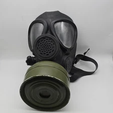 Vintage Israeli M-15 Military Gas Mask Respirator