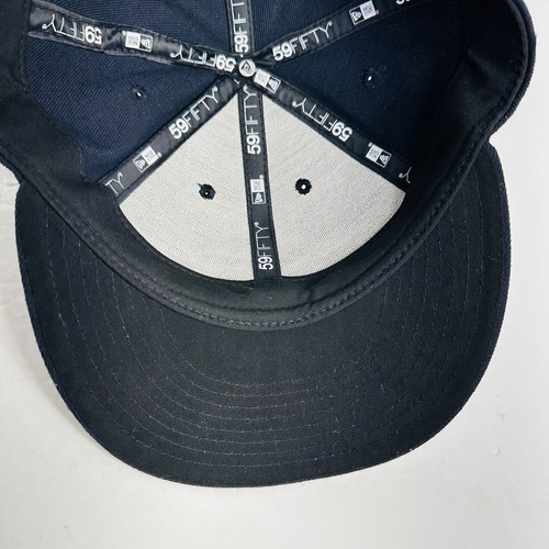 Seattle Mariners Navy Blue New Era 59Fifty Fitted Size 7 1/4 Low profile - Picture 8 of 11