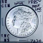 1885 O BU GEM MORGAN SILVER DOLLAR UNC MS+++ U.S. MINT RARE COIN 7230