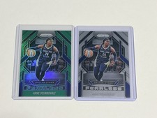 2025 WNBA Panini Prizm Arike Ogunbowale Fearless Green Prizm, Lot of 2