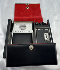 Vintage Remington Selectric 300 Elektrorasierer Komplett mit Etui und Ladekabel