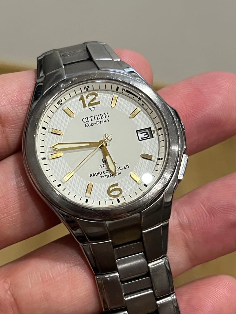 CITIZEN ATTESA H410-T003788 Eco-Drive Titanium - Gem
