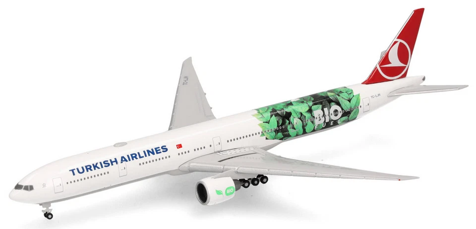 HERPA - BOEING 777-300ER Turkish Airlines Bio Fuel - 1/500 - HER538442 - Imagen 2 de 4
