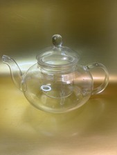 Borosilicate Glass Teapot Stovetop Clear Tea Kettle.