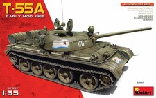 MiniArt 1/35 scale T-55A EARLY Mod. 1965 - model kit 37057