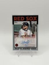 Alex Verdugo 2021 Topps Clearly Authentic Autograph 