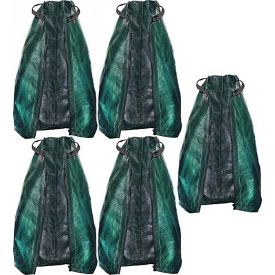 Bewässerungssack Set 5x 75L Ryom Tröpfchen Bewässerungsbeutel Bäume dunkelgrün