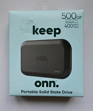 500GB Portable External Solid State Drive (SSD)