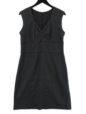 Jacqui.e A-Line Midi Dress L in Grey