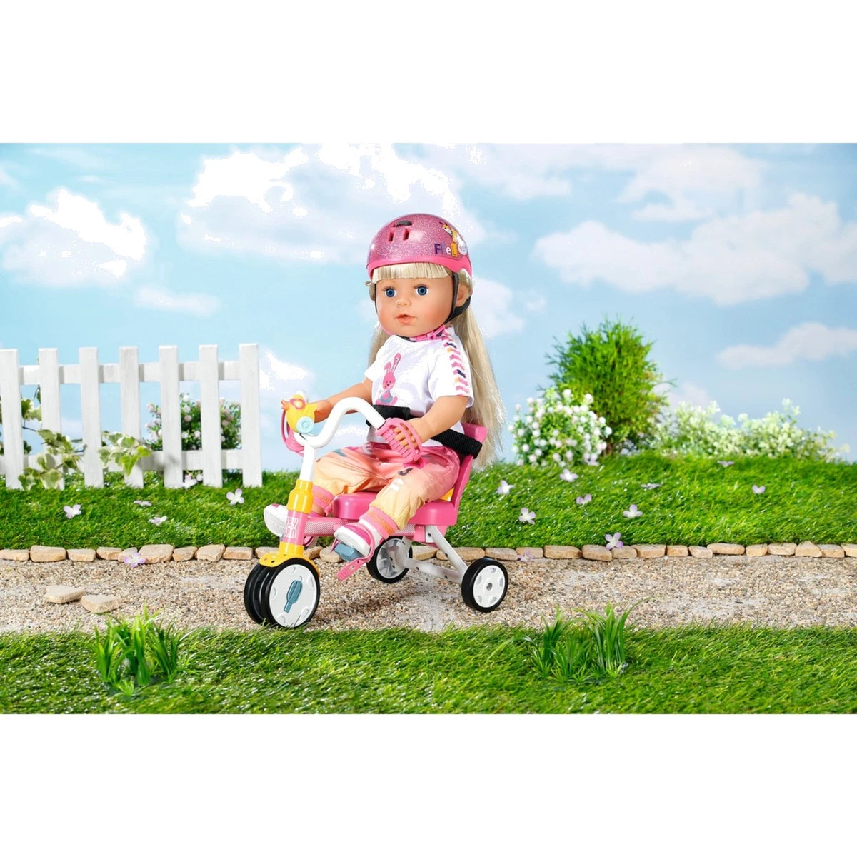 ZAPF CREATION Triciclo de juguete para muñecas BABY BORN TRIKE