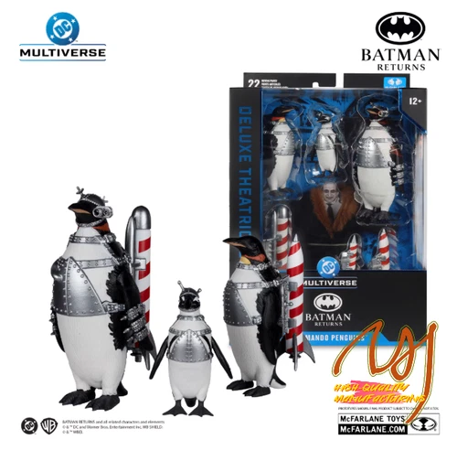 NEW McFarlane Toys DC Comics Multiverse Figure Batman Returns Commando Penguins