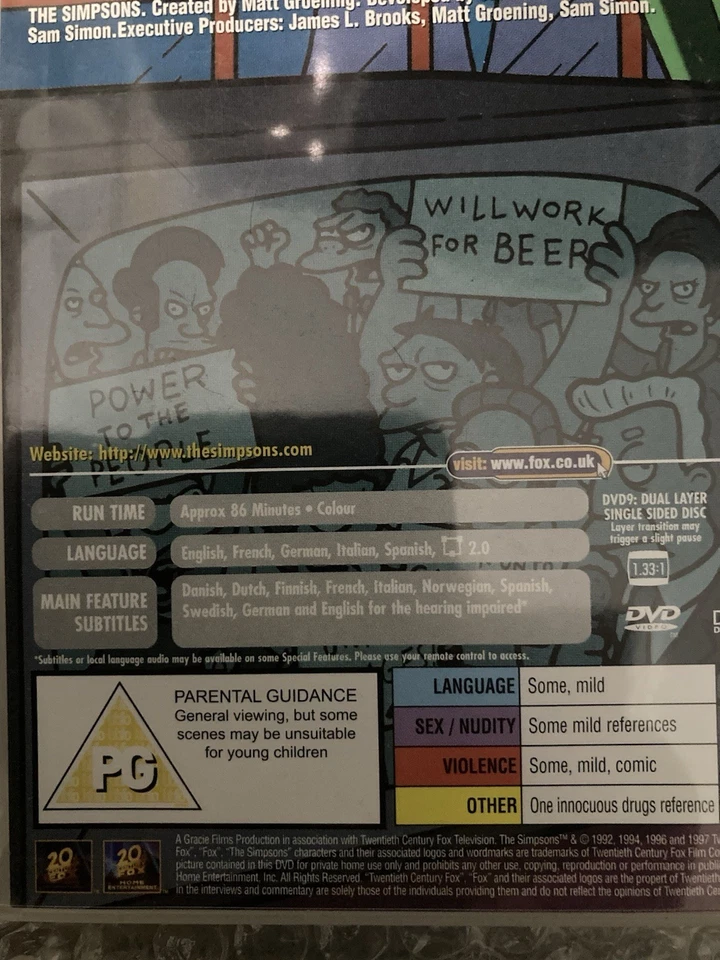 The Simpsons … Risky Business DVD - Image 3 of 4