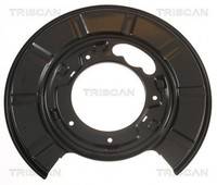 Triscan 8125 23224 Spritzschutz Bremsscheibe, FüR Hinterachse Links, Stahl